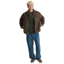 Vans Skate Garage Denim Jacket Coal Brown