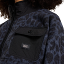 Vans Women's Printed High Pile Jacket - Charcoal