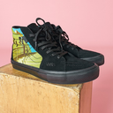 Vans x Atiba Skate Sk8-Hi Shoes - Atiba Black/Multi