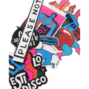 Parra Various Sticker Pack - Multi