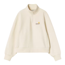 Carhartt WIP Women's American Script High Neck Sweatshirt - Natural