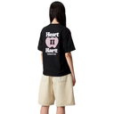 Carhartt WIP Women's Heart II Hartt Tee - Black