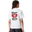 Carhartt WIP Women's S/S Heart II Hartt Tee - White