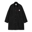 Carhartt WIP Webster Coat - Black/Black Rinsed