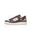 adidas Skateboarding Forum 84 Low Dark Brown Ecru Tint Cloud White