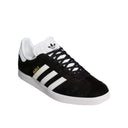 adidas Skateboarding Gazelle ADV Core Black Cloud White Gold Metallic