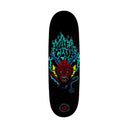 Santa Cruz x Stranger Things Hellfire Flame Deck - Black/Red - 9" - Ministry Of Concrete