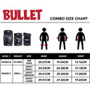 Bullet Triple Padset Standard Combo Adult Black