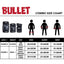 Bullet Triple Padset Standard Combo Adult Black