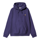 Carhartt WIP American Hooded Script Sweatshirt Aura