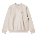 Carhartt WIP American Script Sweat Moonbeam