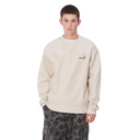 Carhartt WIP American Script Sweat Moonbeam