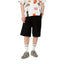 Carhartt WIP Double Knee Short Black Rinsed