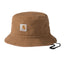 Carhartt WIP Heston Bucket Hat Hamilton Brown Cherry