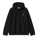 Carhartt WIP Hooded American Script Sweat Black