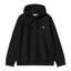 Carhartt WIP Kapuzenpullover American Script Schwarz