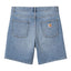 Carhartt WIP Newel Short Blue Light Used Wash