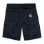 Carhartt WIP Newel Shorts Blue Rinsed