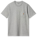 Carhartt WIP S/S Pocket Tee Grey Heather