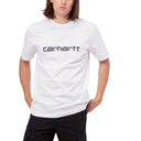 Carhartt WIP S/S Script Tee Weiß Schwarz