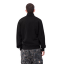 Carhartt WIP – Sweatshirt mit Stehkragen und Script-Print in Schwarz