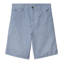 Carhartt WIP Single Knee Short Bay Blue Aged Canvas