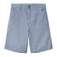 Carhartt WIP Single Knee Short Bay Blue Aged Canvas