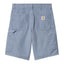 Carhartt WIP Single Knee Short Bay Blue Aged Canvas