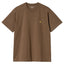 Carhartt WIP S/S Chase Tee Chocolate Gold