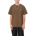 Carhartt WIP S/S Chase Tee Chocolate Gold