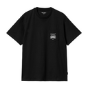 Carhartt WIP S/S Heart Train Pocket Tee Black