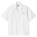 Carhartt WIP S/S Link Script Shirt White Black