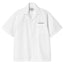 Carhartt WIP S/S Link Script Shirt White Black