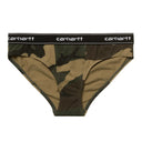 Carhartt WIP Women's Script Brief Camo Laurel White