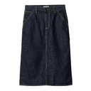 Carhartt WIP Women's Single Knee Skirt Blue Rinsed