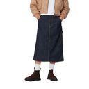 Carhartt WIP Women's Single Knee Skirt Blue Rinsed