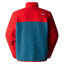 The North Face Yumiori 1/4 Zip Fleece High Risk Red Mallard Blue