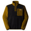 The North Face Yumiori 1/4 Zip Fleece TNF Black Moss Green