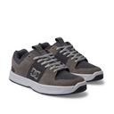 DC Lynx Zero Leather Shoes Dark Grey White