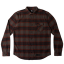 DC Marshal Flannel L/S Hemd Pirat Schwarz Kariert