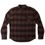 DC Marshal Flannel L/S Shirt Pirate Black Plaid