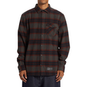 DC Marshal Flannel L/S Shirt Pirate Black Plaid