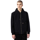 Dickies Hooded Duck Canvas Jacket Stone Washed Black