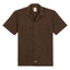 Dickies SS Work Shirt Dark Brown