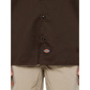 Dickies S/S Work Shirt Dark Brown