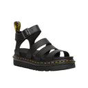 Dr. Martens Blaire Hydro Leather Strap Sandals Black