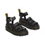 Dr. Martens Blaire Hydro Leather Strap Sandals Black