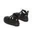 Dr. Martens Blaire Hydro Leather Strap Sandals Black