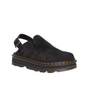 Dr. Martens Zebzag Suede Slingback Platform Mules Black