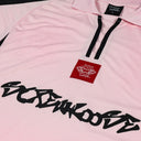 Screw Loose Socker Jersey Tee - Pink/Black